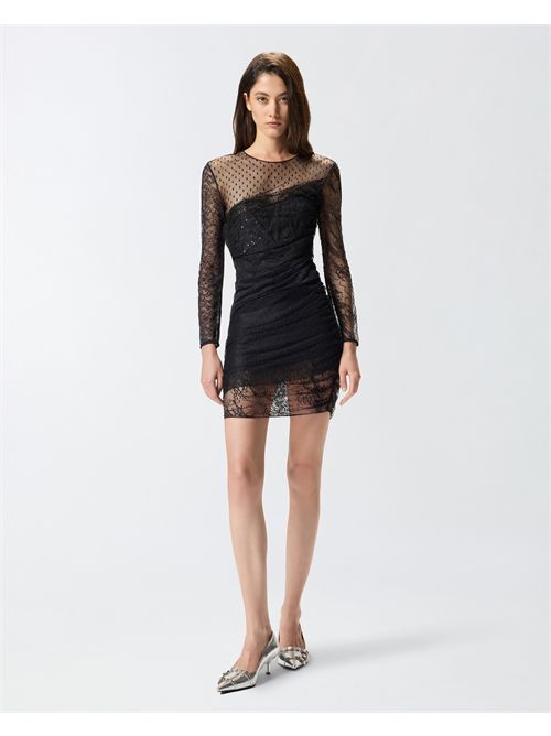 Abito in pizzo effetto patchwork PINKO | 105714A2T5/Z99